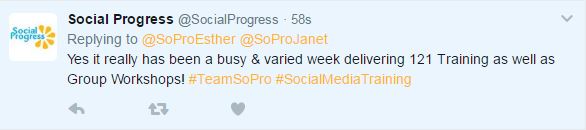 Social Progress Ltd - Twitter Update March 2016 - SoPro Blog