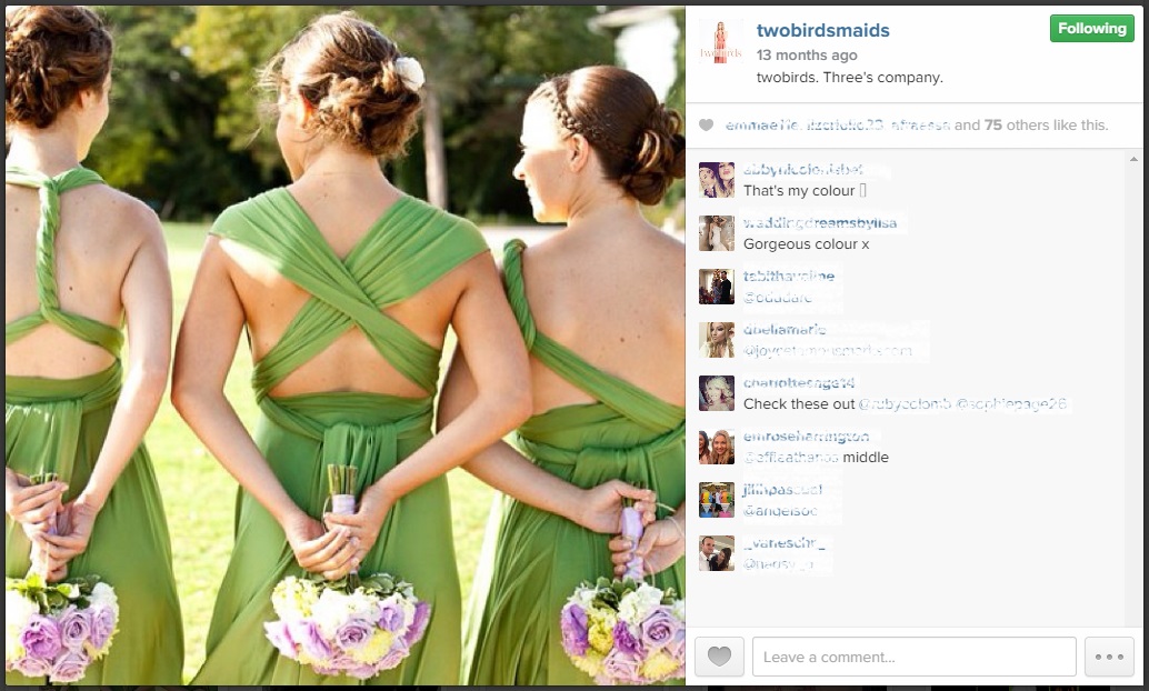 twobirds photo on Instagram