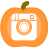 Orange Pumpkins White Icons Igottacreate 48 instagram