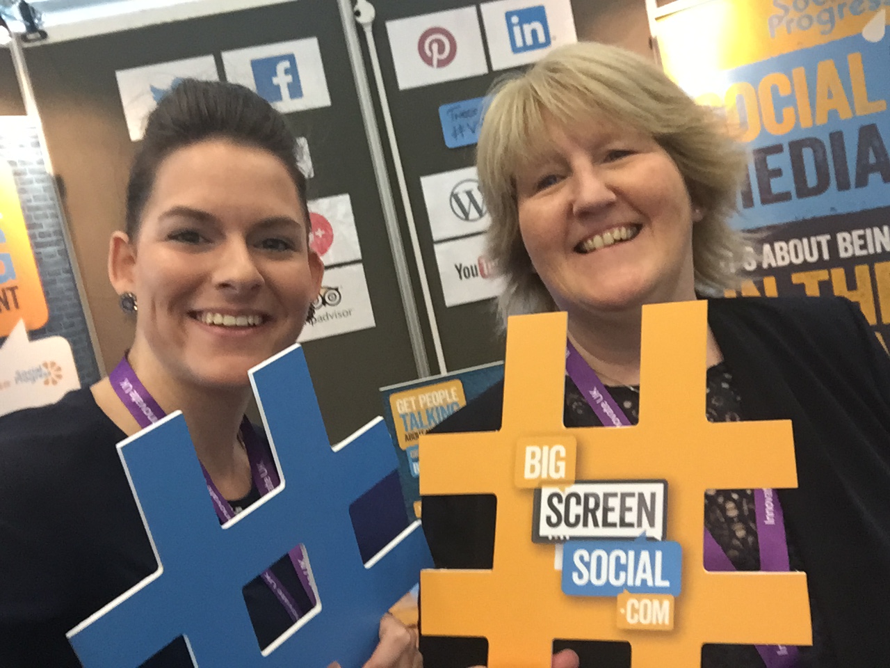Social Progress Ltd - Venturefest Yorkshire 2016 - Big Screen Social - Social Media Training Yorkshire