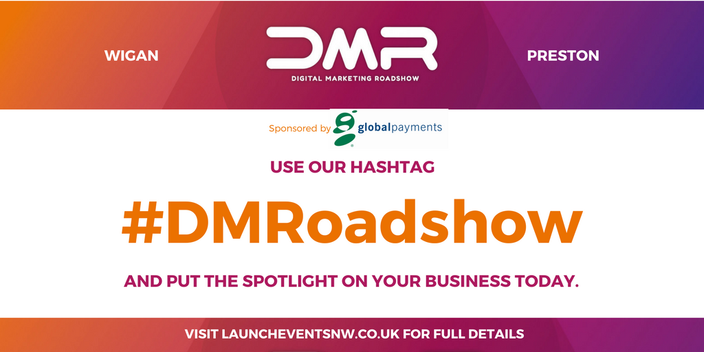 Use Our Hashtag #DMRoadshow