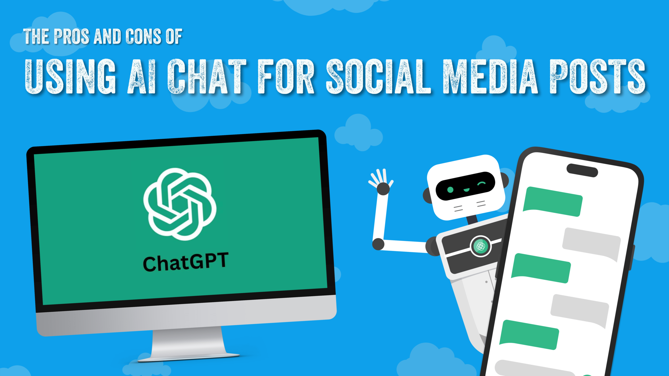 The Pros and Cons of Using AI Chat for Social Media Posts
